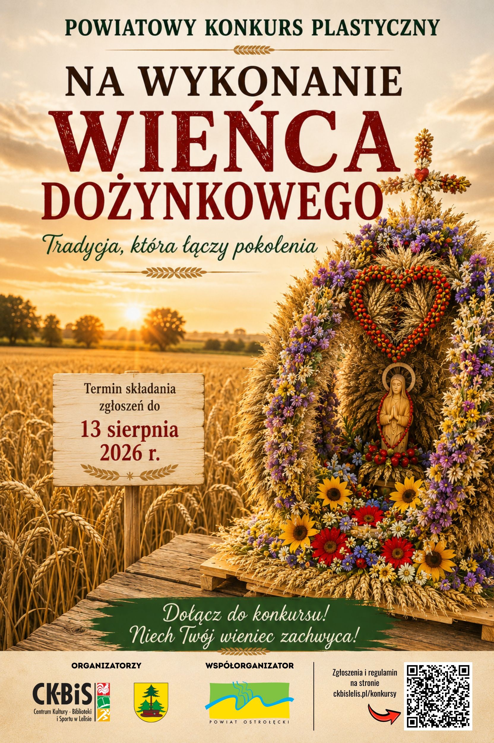 Powiatowym Konkursie na&nbsp;Wieniec Dożynkowy