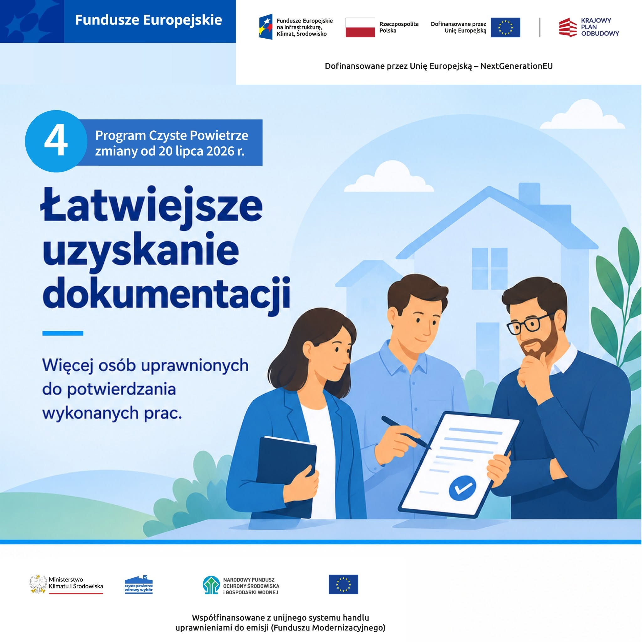 Łatwiejszy dostęp do programu Czyste Powietrze