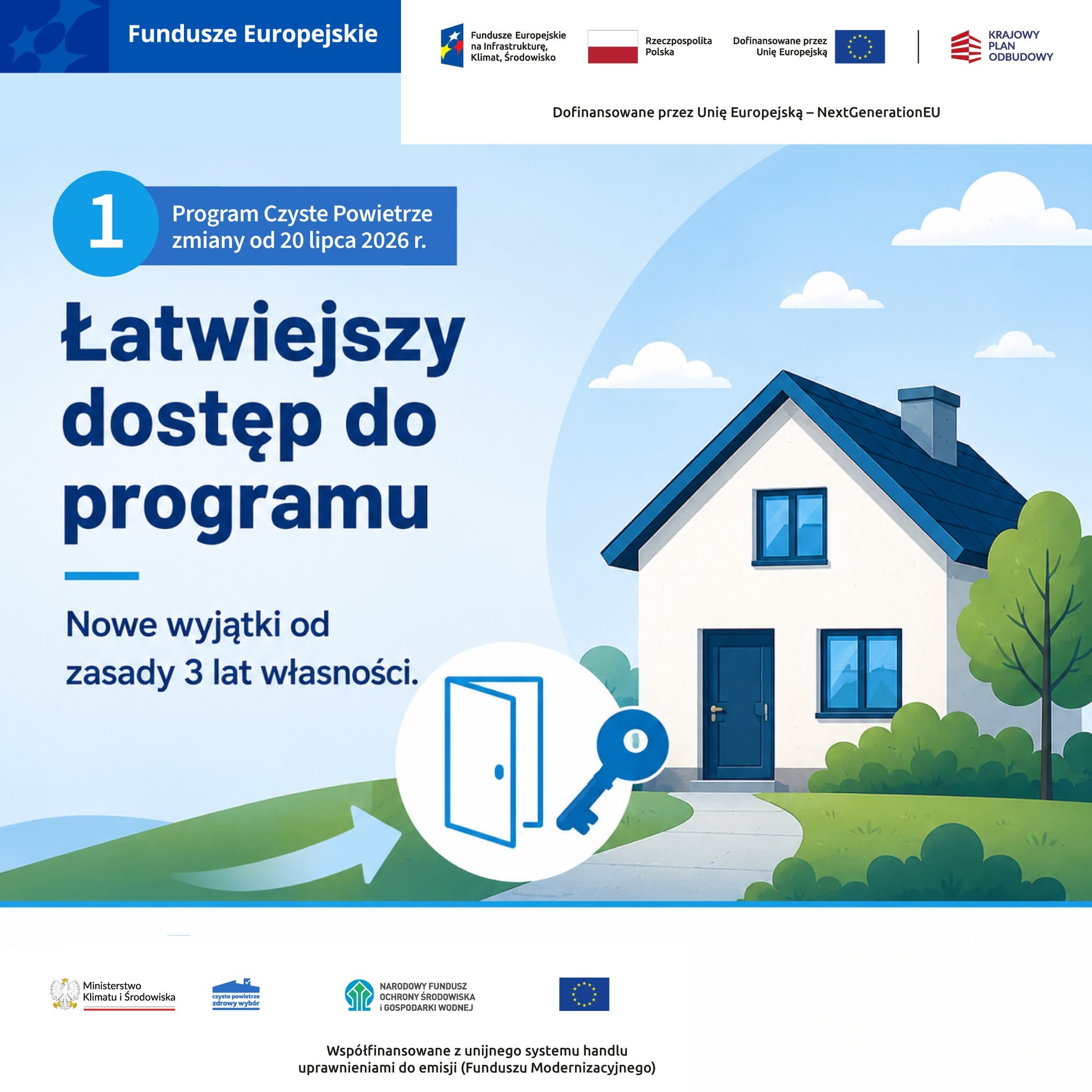 Łatwiejszy dostęp do programu Czyste Powietrze1