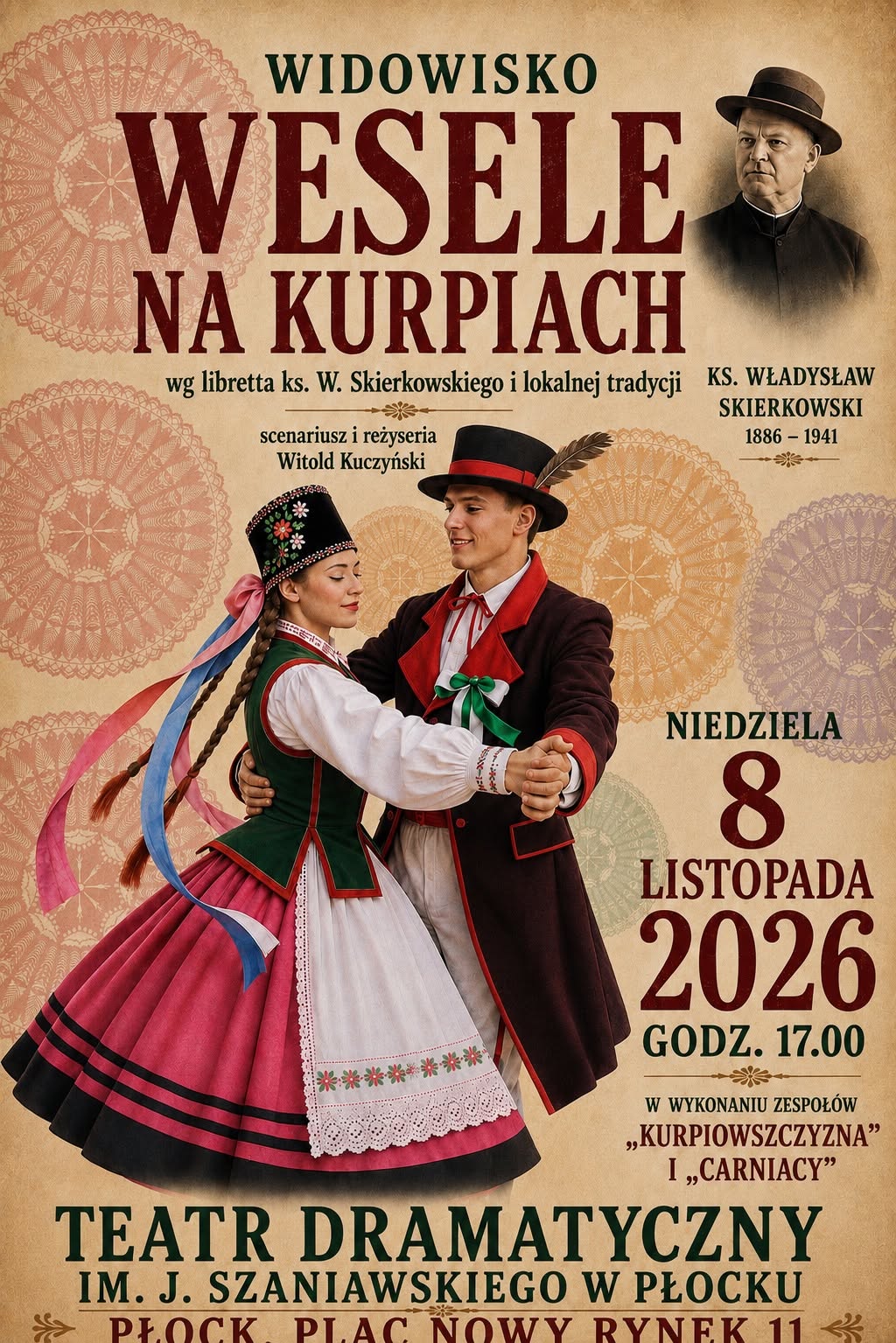 Widowisko Wesele na&nbsp;Kurpiach