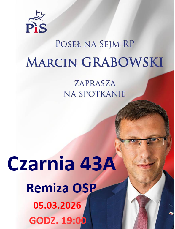 Zaproszenie na&nbsp;spotkanie Marcin Grabowski