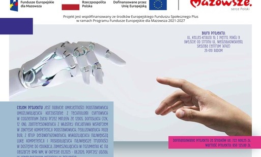 Fundacja Centrum Rozwiązań Biznesowych realizuje projekt Nowekompetencje drogą do sukcesu