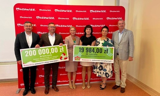 Gmina Czarnia z kolejnym dofinansowaniem z budżetu Samorządu Województwa Mazowieckiego